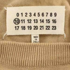 Martin Margiela 10 13SS ニット カットソー S50HA0431 長袖 コットン S ベージュ