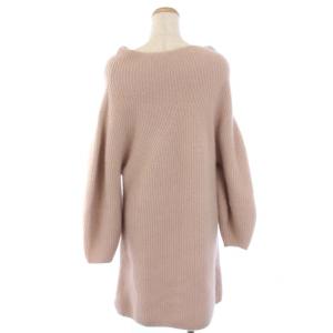 SNIDEL 23AW ラクーンミニニットワンピース 長袖 ウール ナイロン F ピンク SWNO235009