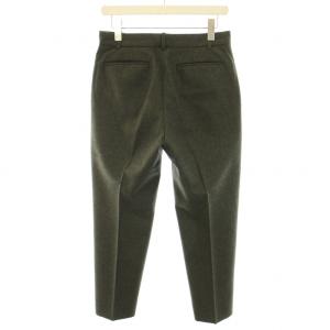 MADISONBLUE 22AW ウールパンツ スラックス ジップフライ ウール 02 M カーキ