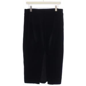 MADISONBLUE 20AW タイトスカート ロング ベロア素材 02 M 黒 ブラック MB204-7704