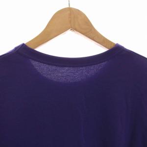 SOPHNET. Tシャツ カットソー クルーネック コットン 半袖 M 紫 パープル SOPH-230063