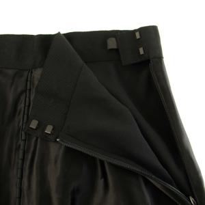 alexanderwang スカート ロング マキシ フレア リボン 絹 シルク 0 XS 黒 ブラック