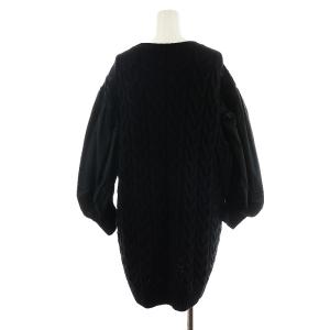 Max Mara 24年リゾートコレクション ニット チュニック M ブラック 2411321021