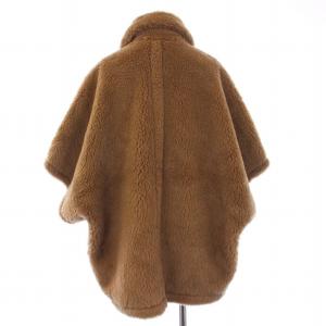 Max Mara 2347360833 TEBE TEDDY COAT ボアケープ ブラウン