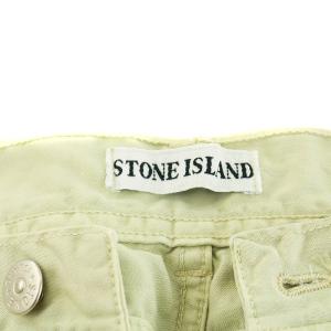 C.P. COMPANY チノパンツ チノパン ワッペン ボタンフライ 46 M ライトグリーン