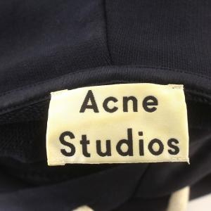 Acne Studios パーカー スウェット プルオーバー 長袖 M ネイビー 紺