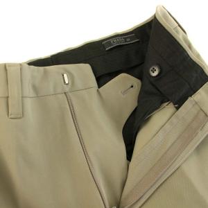 PRADA パンツ スラックス ジップフライ 44 L グレー