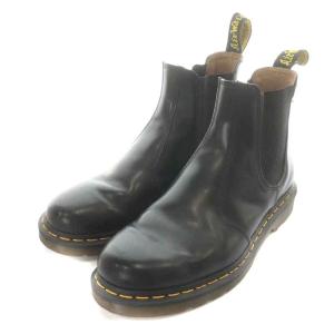 Dr.Martens チェルシー CHELSEA ショートブーツ レザー サイドゴア 8 27.0cm 黒 ブラック 2976