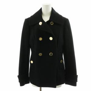 ピーコート ピーコート 金ボタン ウール 2 S 黒 ブラック
