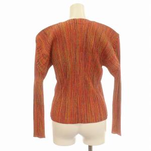 PLEATS PLEASE ISSEY MIYAKE カーディガン プリーツ 長袖 3 マルチカラー
