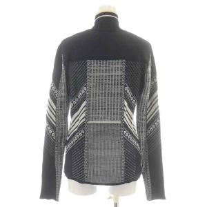 Mame Kurogouchi 21AW オスマンサスモチーフジャガードプルオーバー ニット S ネイビー