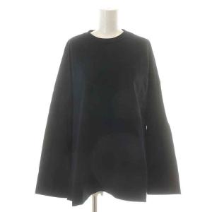 22SS クラッシック天竺 WOVEN×CUT PULLOVER Tシャツ カットソー ロンT 長袖 クルーネック 切替 38