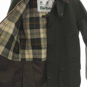 Barbour 2002163 BEDALE SL 2LAYER ジャケット 裏地チェック 34 カーキ