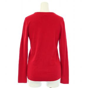 ENFOLD 19SS フルニードルTOP ニット セーター 長袖 クルーネック 38 M 赤 レッド 300CS170-3180