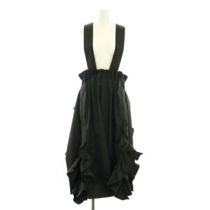 22AW SOLOTEX R ツイルタックフリルジャンパースカート 36