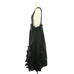 ENFOLD 22AW SOLOTEX R ツイルタックフリルジャンパースカート 36