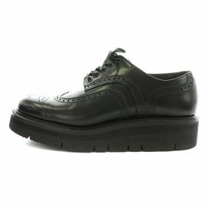 foot the coacher WING TIP HARDER GLOXI CUT SOLE レザーシューズ 7.5 ブラック