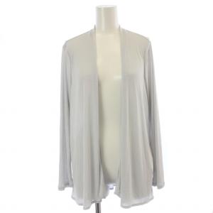 23区 23SS カーディガン トッパー シースルー スプリング 38 M グレー