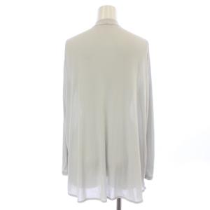 23区 23SS カーディガン トッパー シースルー スプリング 38 M グレー