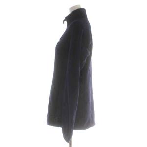 Patagonia 20AW フリースジャケット ブルゾン ジップアップ ハイネック 切替 M 紺 ネイビー