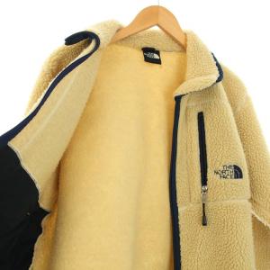 THE NORTH FACE フリースジャケット ボア ジップアップ アウター S ベージュ NA-1202