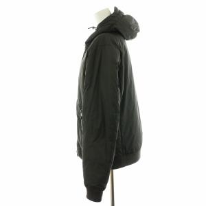 EPOCA UOMO ダウンジャケット フード ジップアップ アウター ITL48 XL グレー
