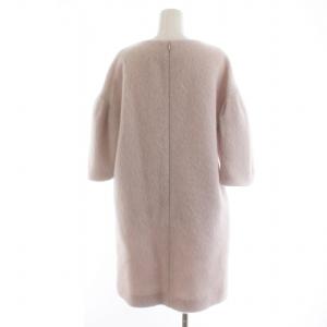 J&M DAVIDSON ワンピース ミモレ ロング 長袖 ウール モヘヤ混 6 M ピンク