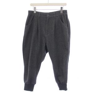 Dion cropped pants ディオンクロップドパンツ スウェットパンツ ジップフライ 1 S グレー GB0219/P13