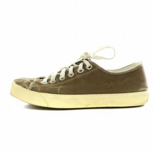 Martin Margiela 22 TABI LOW TOP タビ ロー トップ スニーカー シューズ ベロア 39 26.0cm 茶 ブラウン S57WS0252