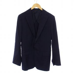 SHIPS ロロピアーナ生地 super130 シングルスーツ セットアップ 上下 テーラードジャケット パンツ スラックス ストライプ