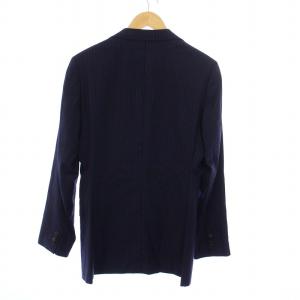 SHIPS ロロピアーナ生地 super130 シングルスーツ セットアップ 上下 テーラードジャケット パンツ スラックス ストライプ