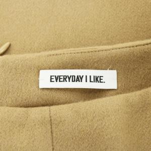 EVERYDAY I LIKE 21AW フレアスカート ミモレ ロング ウール カシミヤ混 36 S ベージュ 21060500809030