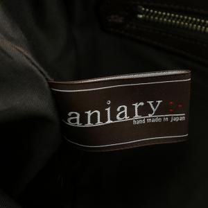 aniary ブリーフケース ビジネスバッグ ハンドバッグ ショルダーバッグ 2way レザー 紫 パープル