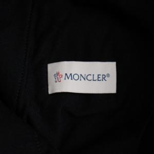 MONCLER 19AW ワイドパンツ イージーパンツ ナイロン S 黒 ブラック E20938753000