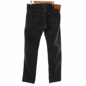 HUMAN MADE デニムパンツ ジーンズ 刺繍 M 紺 ネイビー