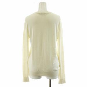 ENFOLD 20SS カーディガン シルク 絹 38 M 白 ホワイト 300DS670-1160