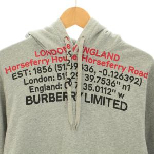 BURBERRY LONDON ENGLAND ジェイデンパーカーフーディ S グレー