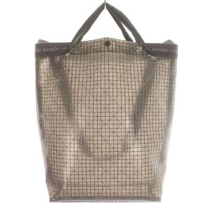 beautiful people 23SS Vinyl logo tape shoulder bag ショルダーバッグ トートバッグ 2way PVC クリア