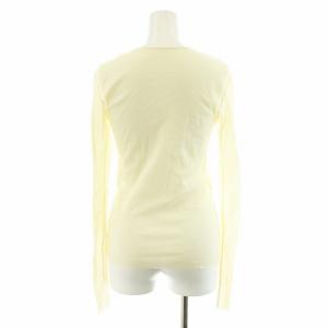 Plage 24SS Mesh Sheer ロンT2 カットソー 長袖 シアー シースルー ベージュ 24070922103110