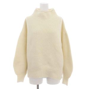BEAUTY&YOUTH UNITED ARROWS ウール ニット セーター 長袖 ハイネック アイボリー