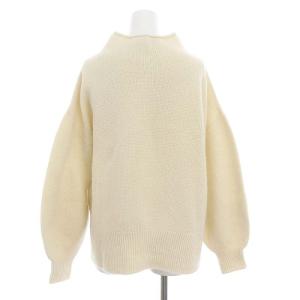 BEAUTY&YOUTH UNITED ARROWS ウール ニット セーター 長袖 ハイネック アイボリー