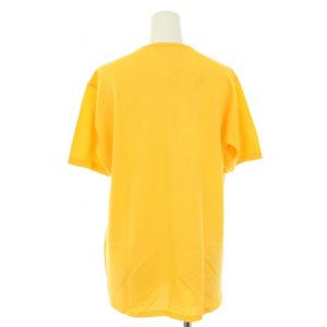 Salvatore Ferragamo ポロシャツ ノーカラー カットソー ガンチーニ 半袖 ONE 黄色 イエロー