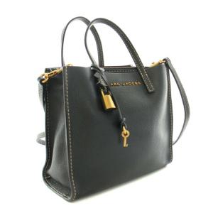 MARC JACOBS ミニグラインド MINI GRIND ハンドバッグ ショルダーバッグ 2way レザー 南京錠 黒 ブラック