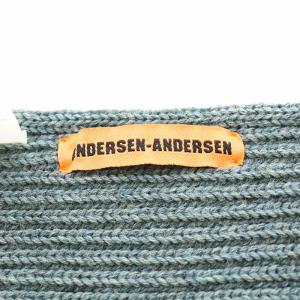 Andersen-Andersen マフラー ウール グレー