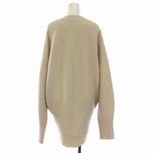 L'Appartement 23AW Volume Knit Cardigan Vネック 長袖 アイボリー