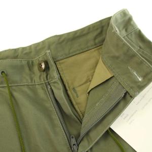 FUMITO GANRYU FUMITO F-2 サルエルカーゴパンツ M カーキ