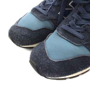 New Balance U996TB スニーカー レザー US11 ネイビー ブルー ベージュ