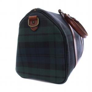 POLO RALPH LAUREN ブラックウォッチ ボストンバッグ ハンドバッグ チェック 緑 グリーン