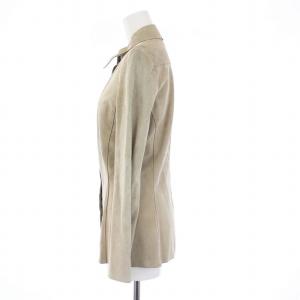 GUCCI スエード シャツ 40 ベージュ