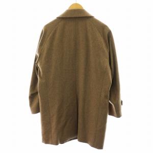 Ermenegildo Zegna ROYAL CUSTOM ステンカラーコート ミドル丈 カシミヤ アウター 茶 ブラウン